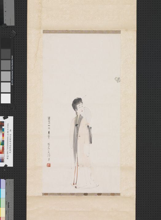 扑蝶仕女图预览图