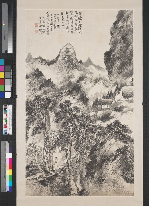 夏日山居图预览图