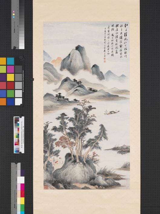 秋江待渡图缩略图
