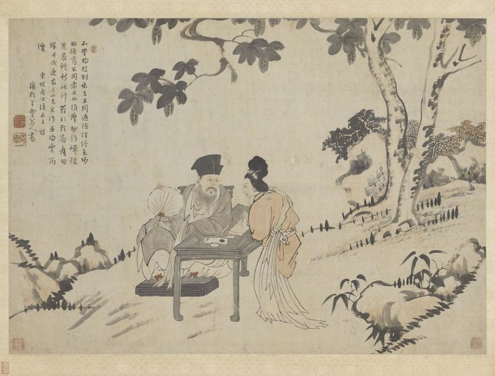 东坡朝云图预览图