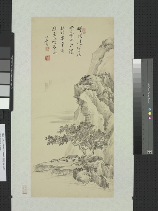 凌水双帆图预览图