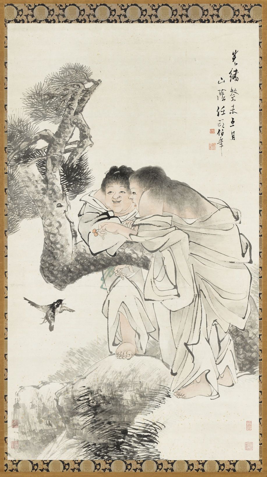 和合双仙图预览图