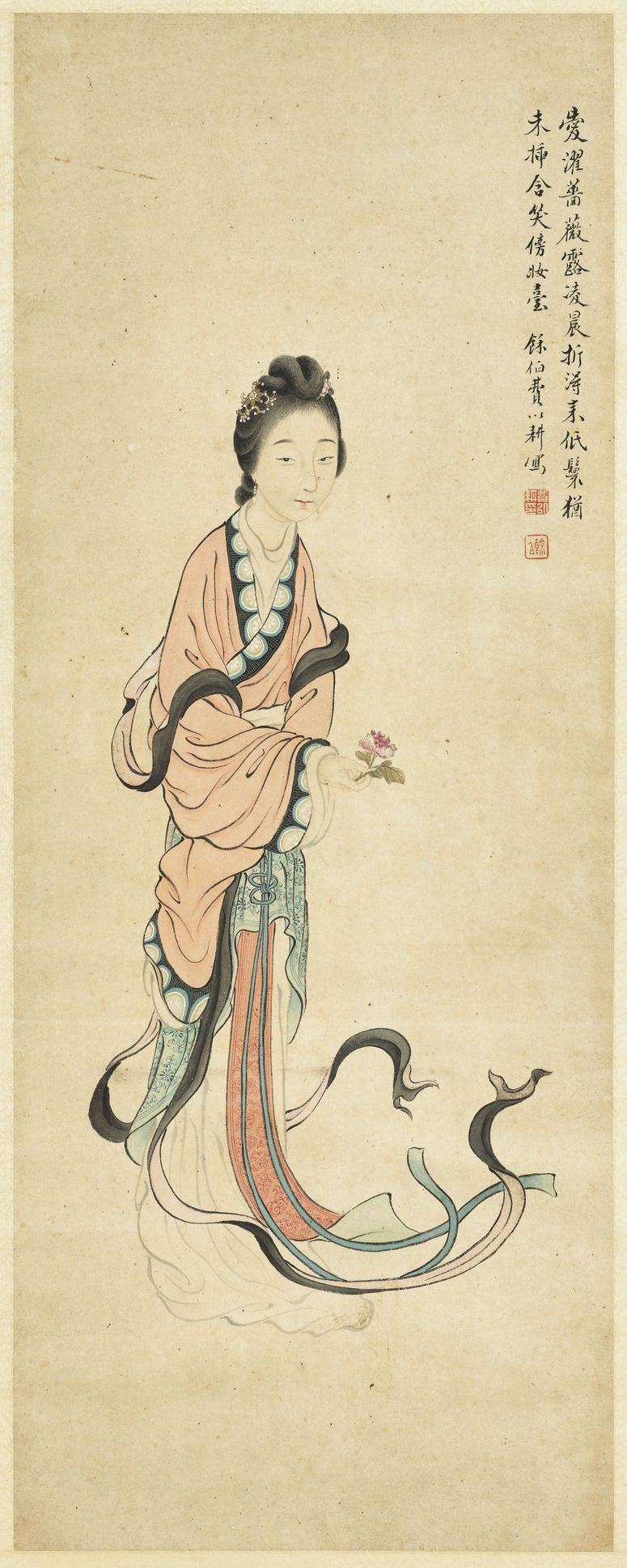 仕女图缩略图
