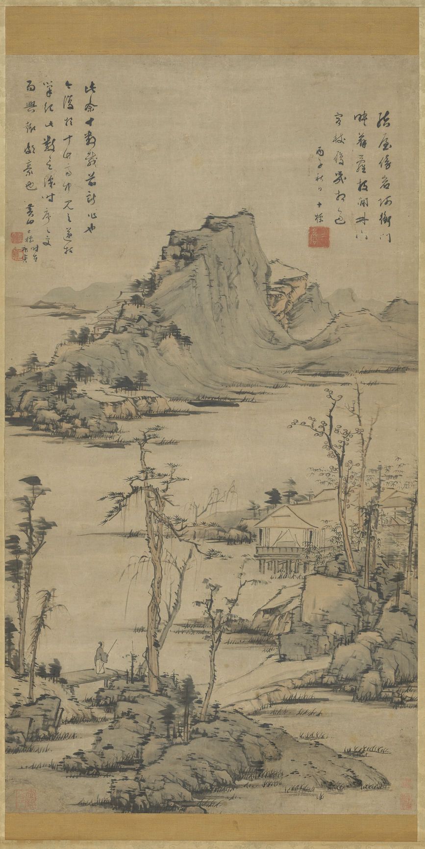 浅绛山水图预览图
