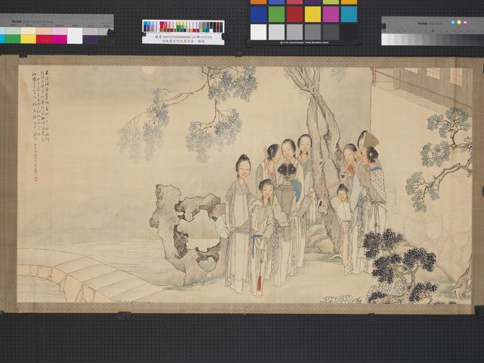 仿仇英仕女图预览图
