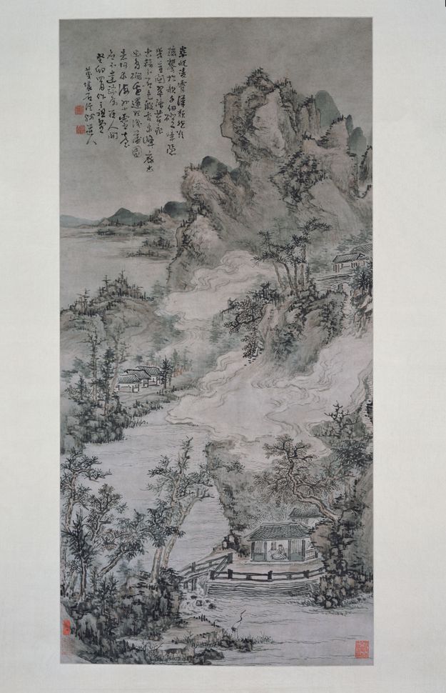 春嶂凌霄图轴预览图