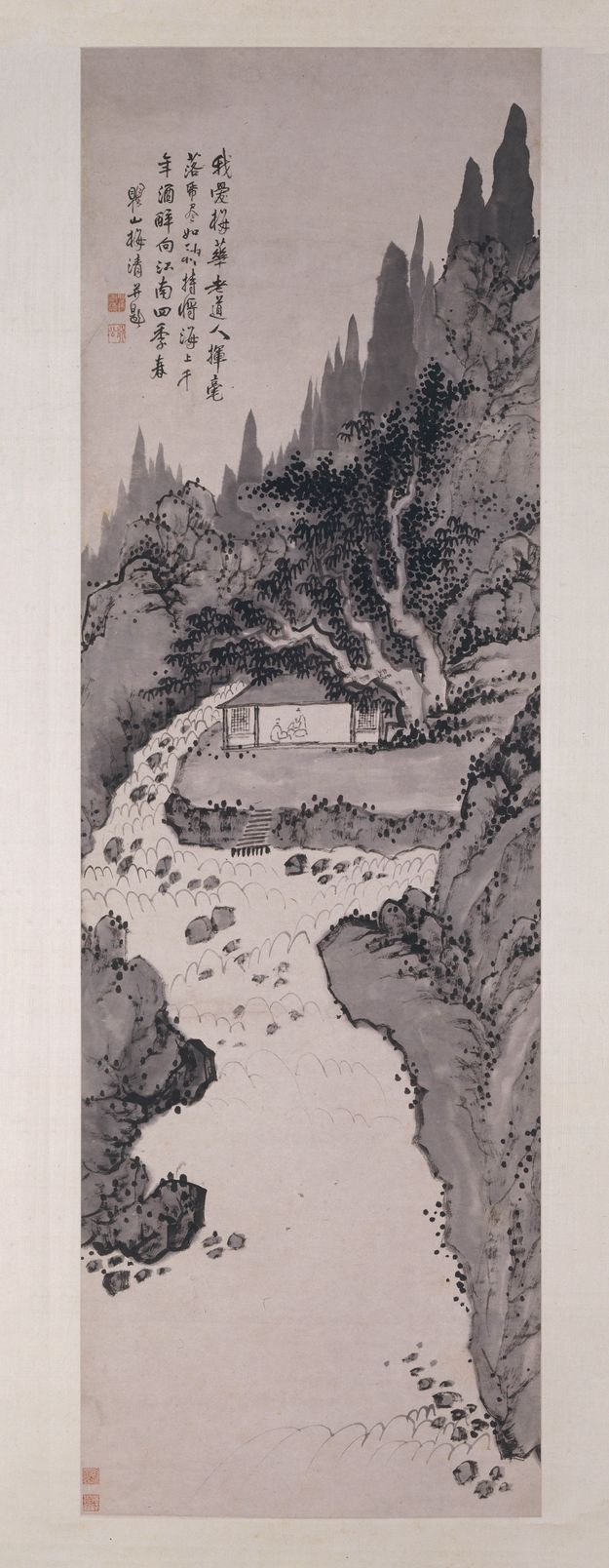 黄山奇景图轴预览图