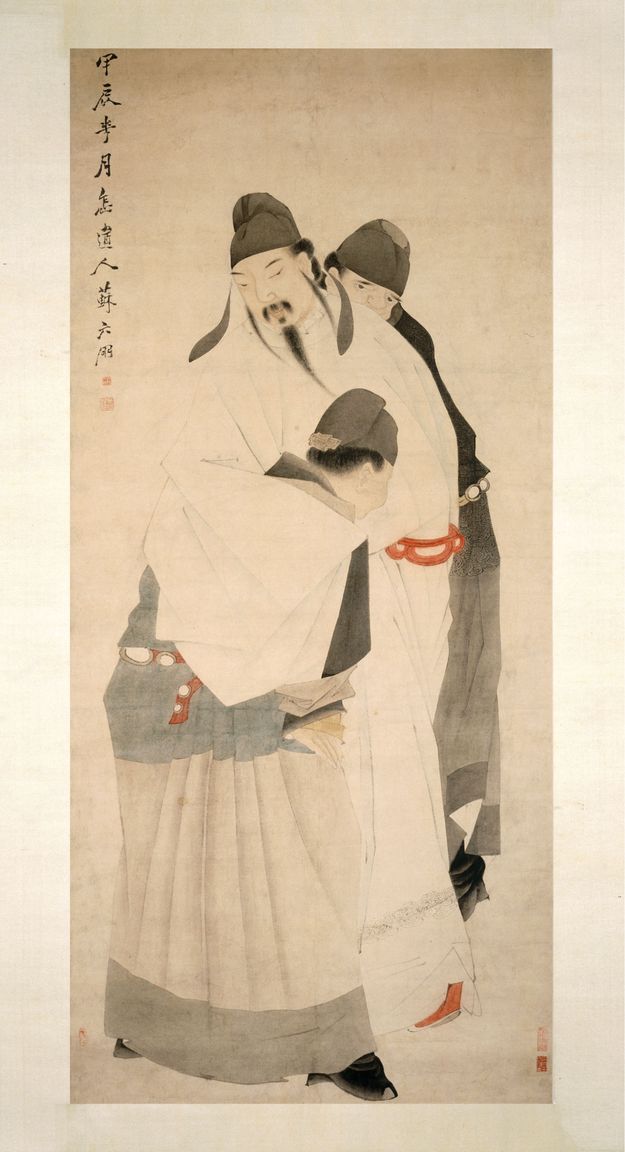 太白醉酒图轴缩略图