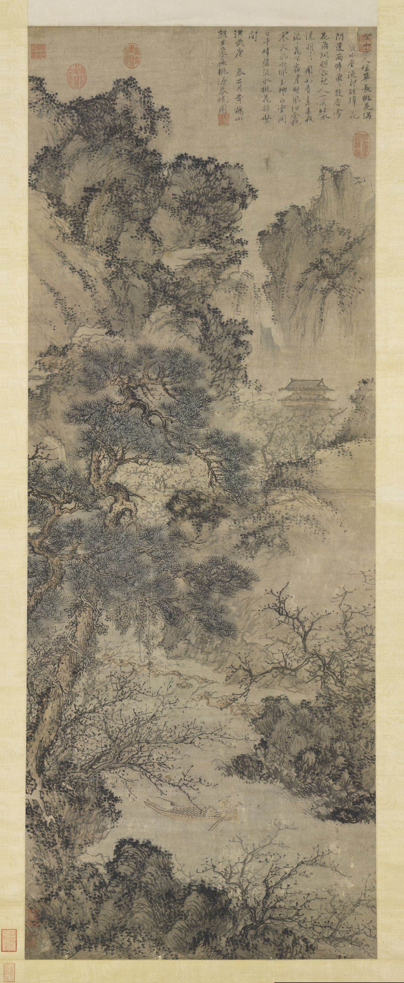 桃源春晓图预览图
