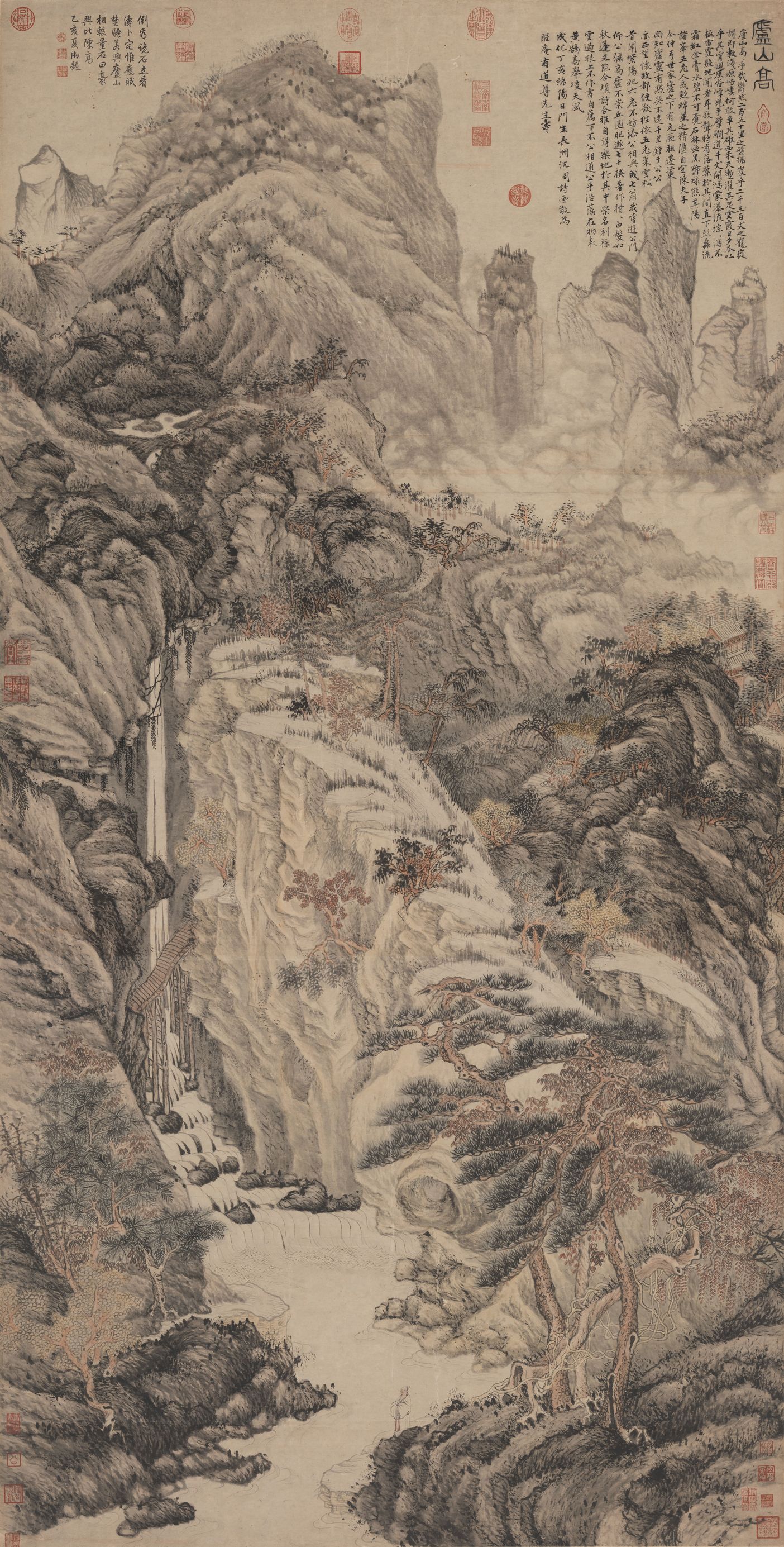 庐山高图预览图