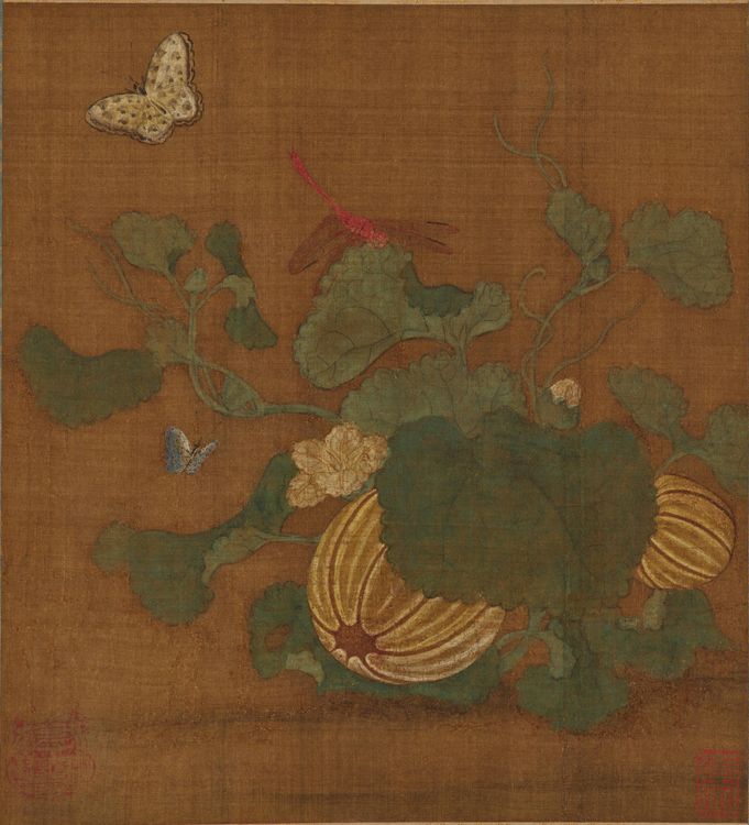 草虫图-瓜预览图