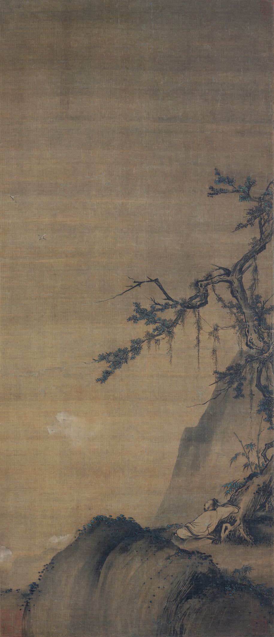 秋景山水图预览图