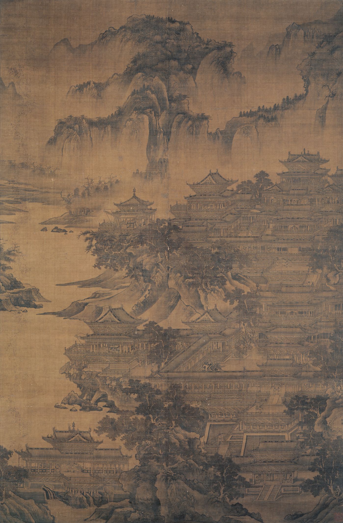 明皇避暑宫图缩略图