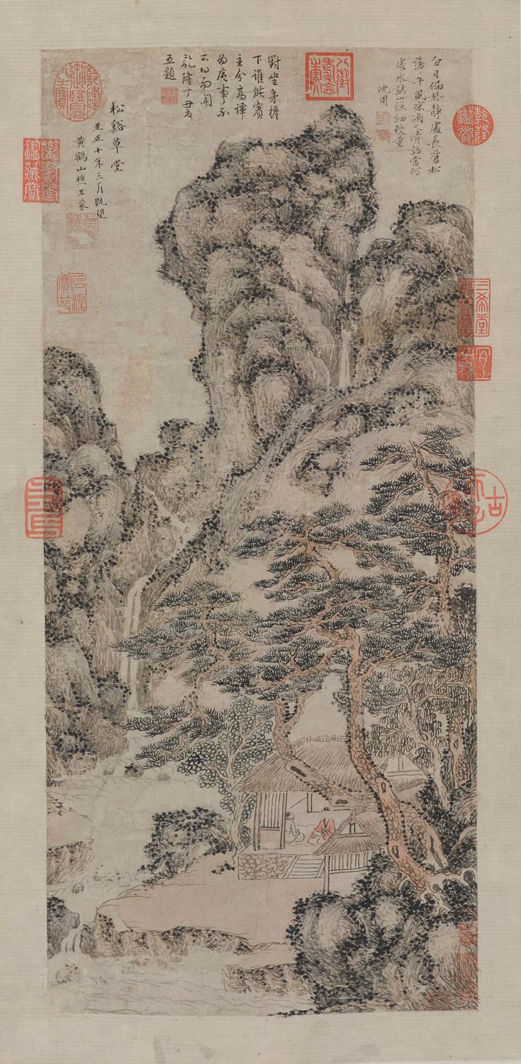 松溪草堂图缩略图