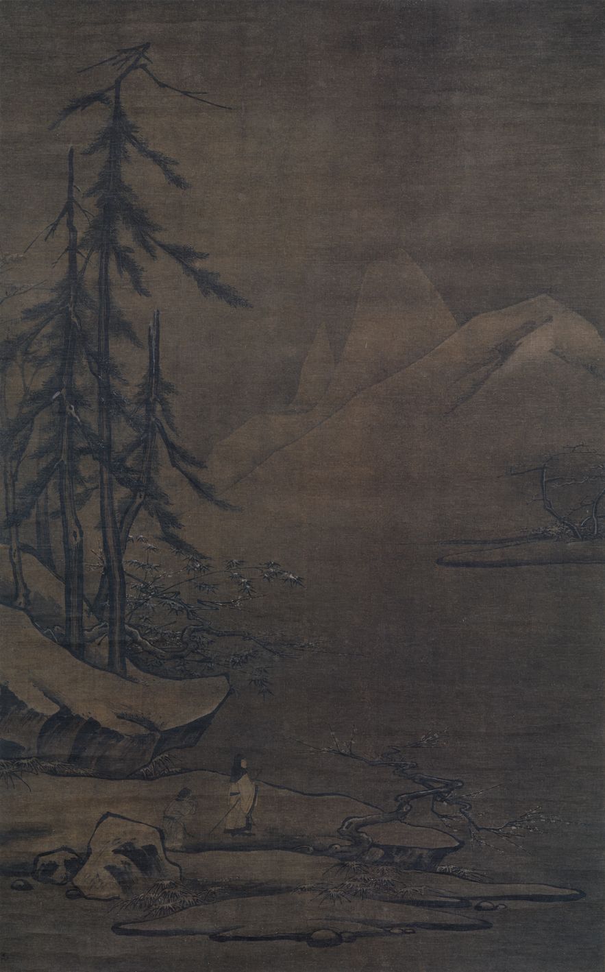 雪屐观梅图缩略图