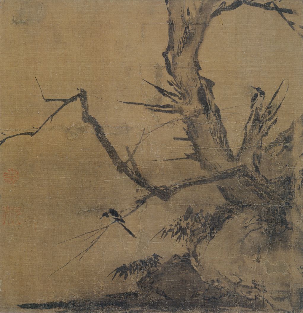 雪景山水图预览图