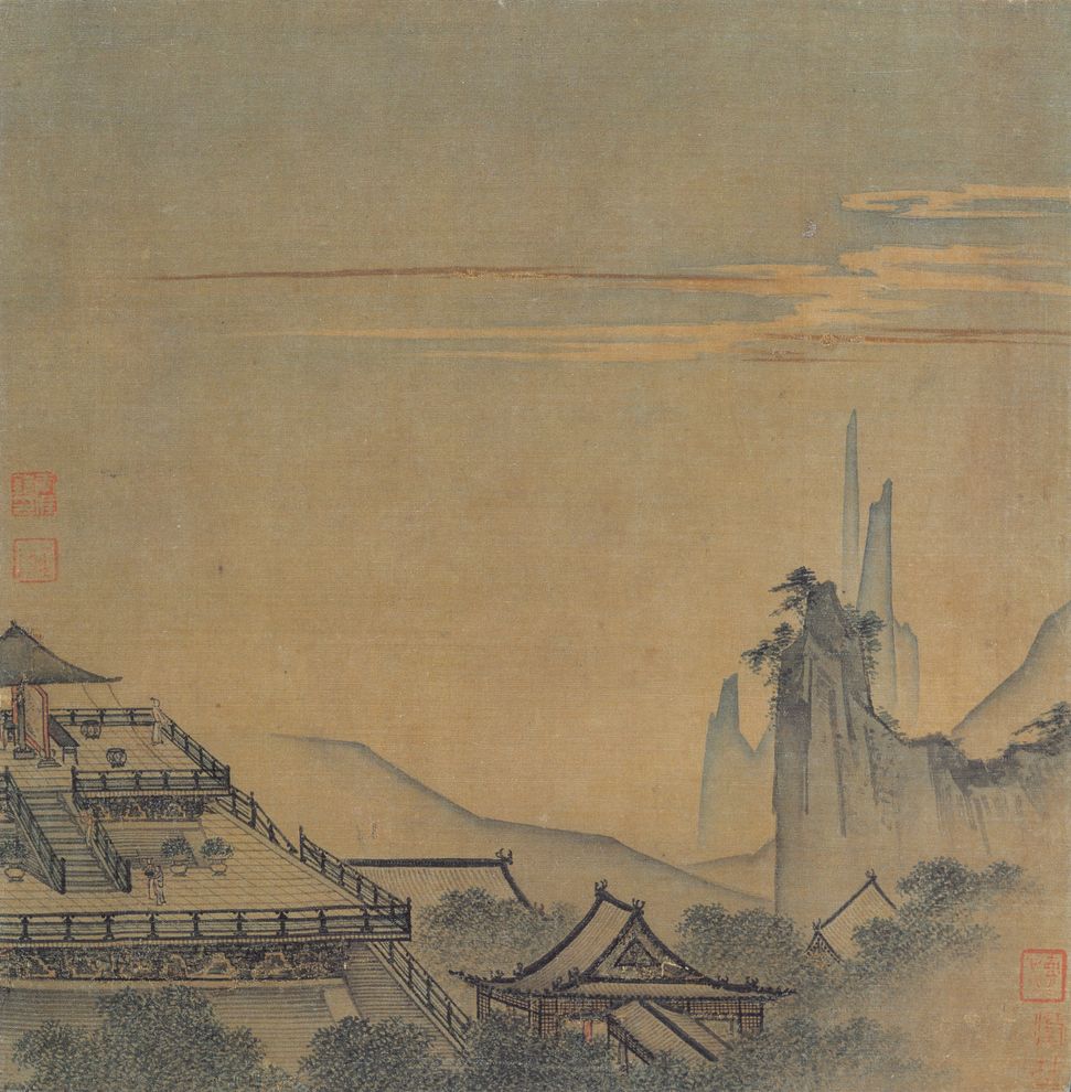 雕台望云图预览图