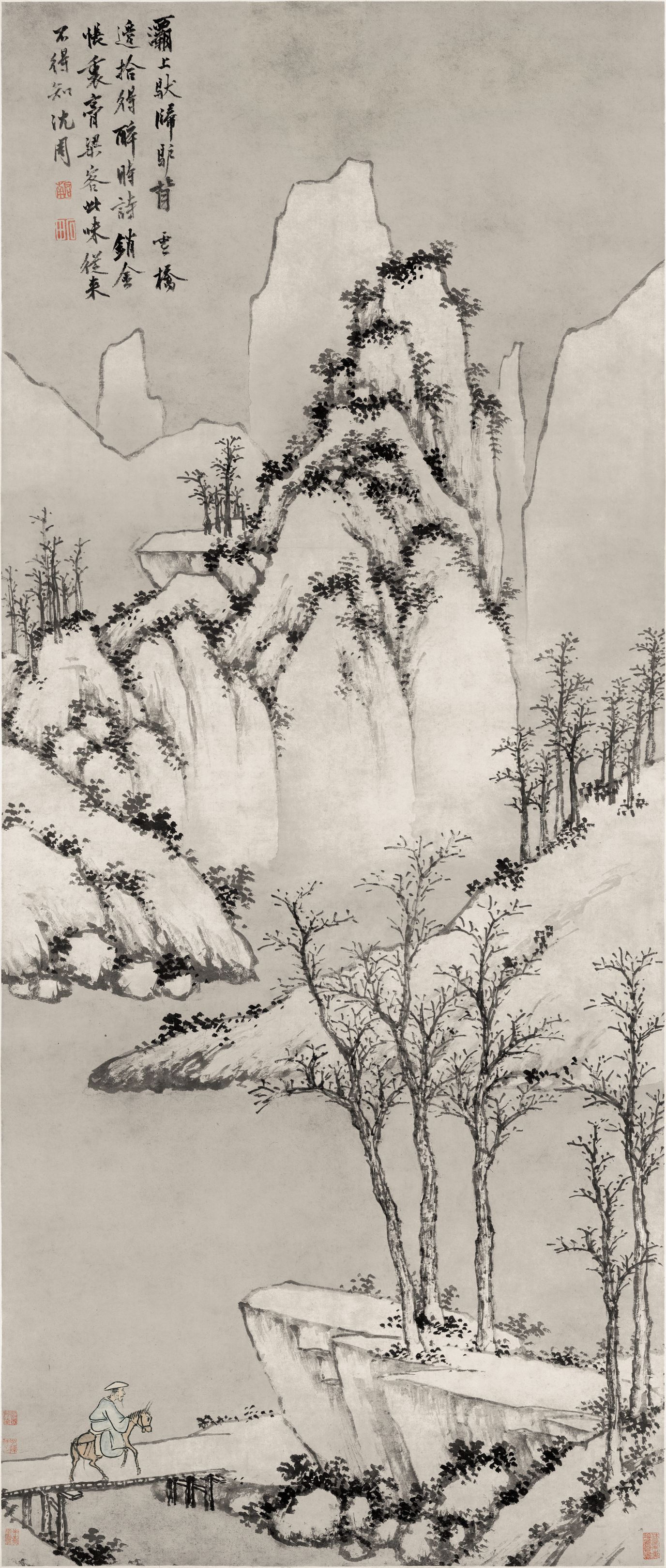 灞桥风雪图预览图