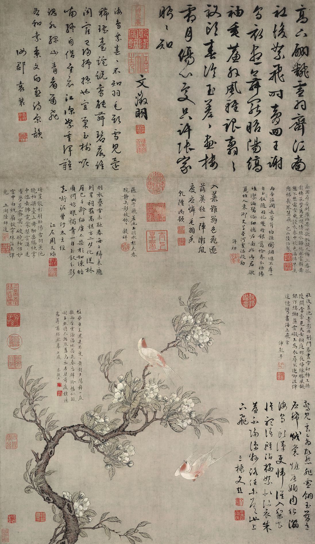 梨花双燕图预览图