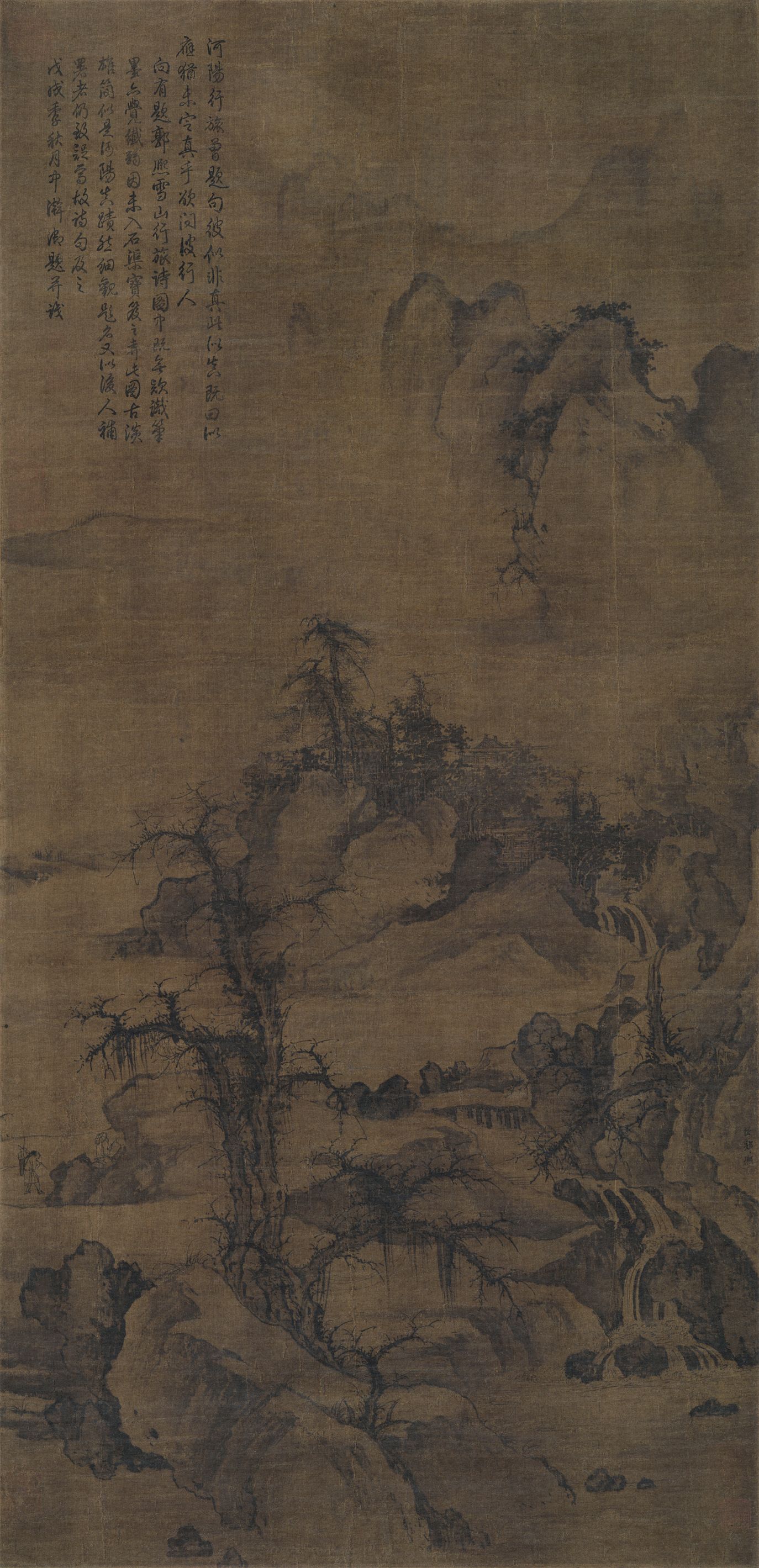 溪山行旅图预览图