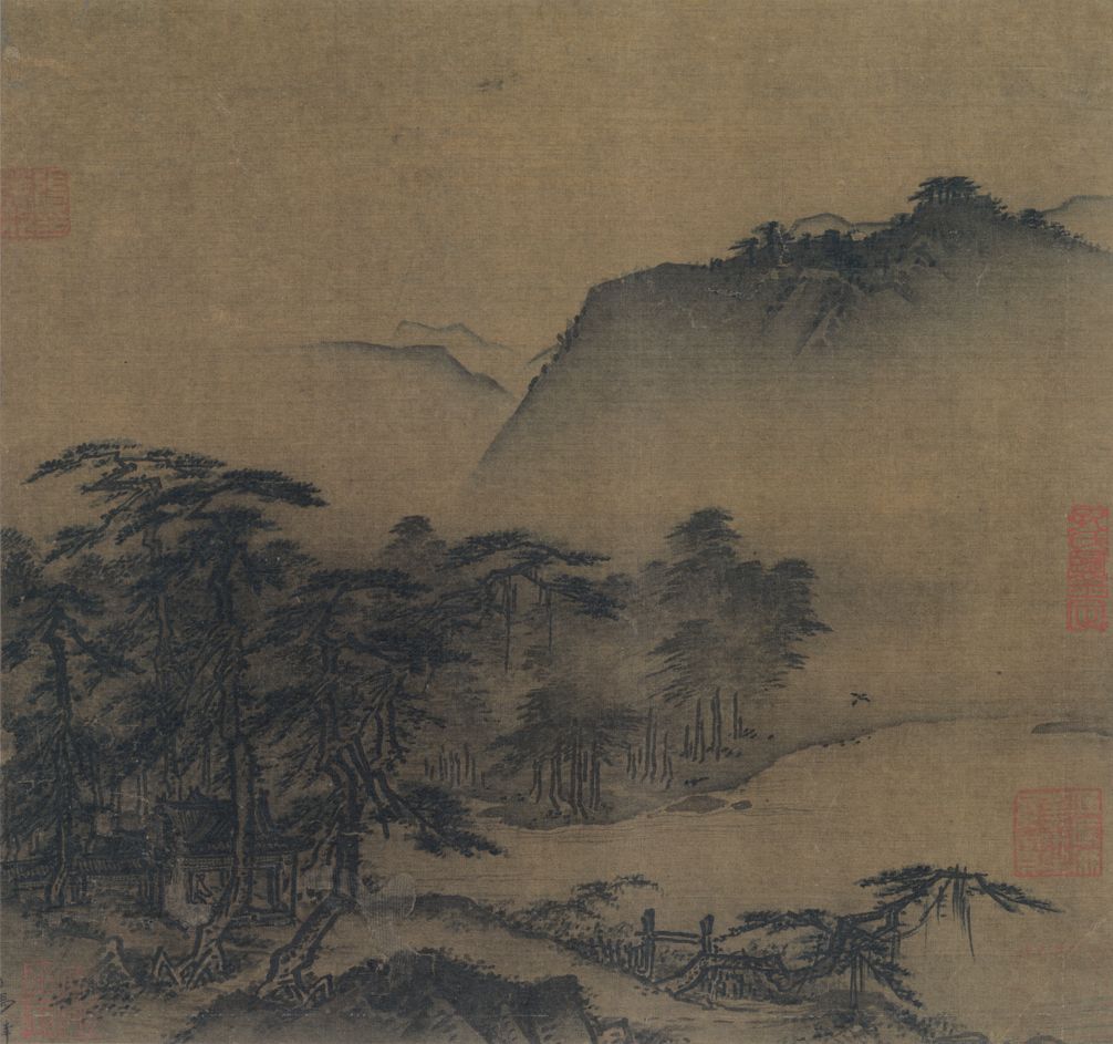 松林亭子图预览图