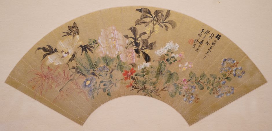 繁花图扇缩略图