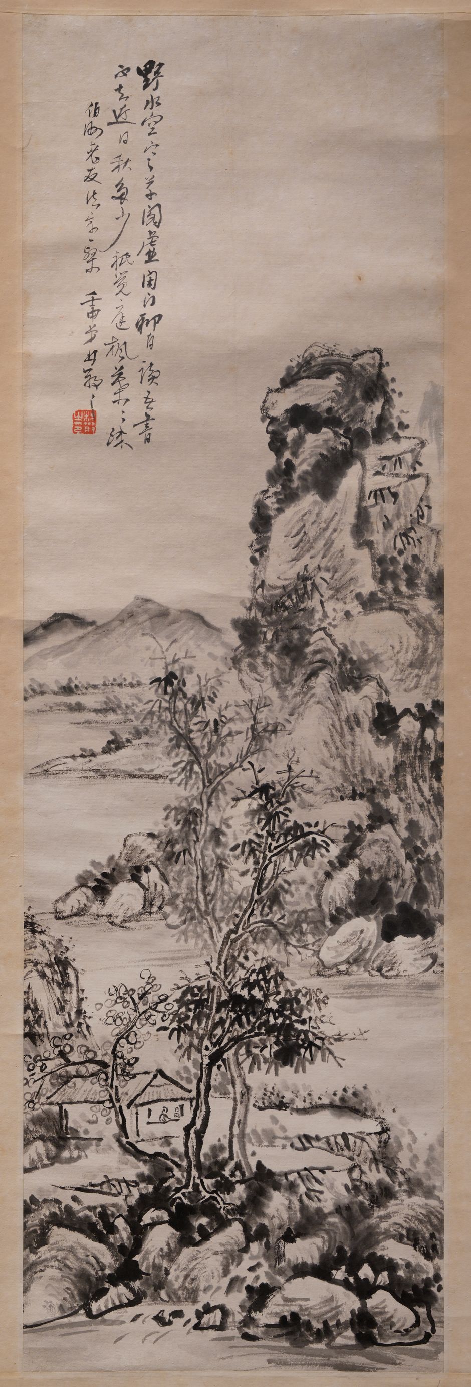 草阁图轴缩略图