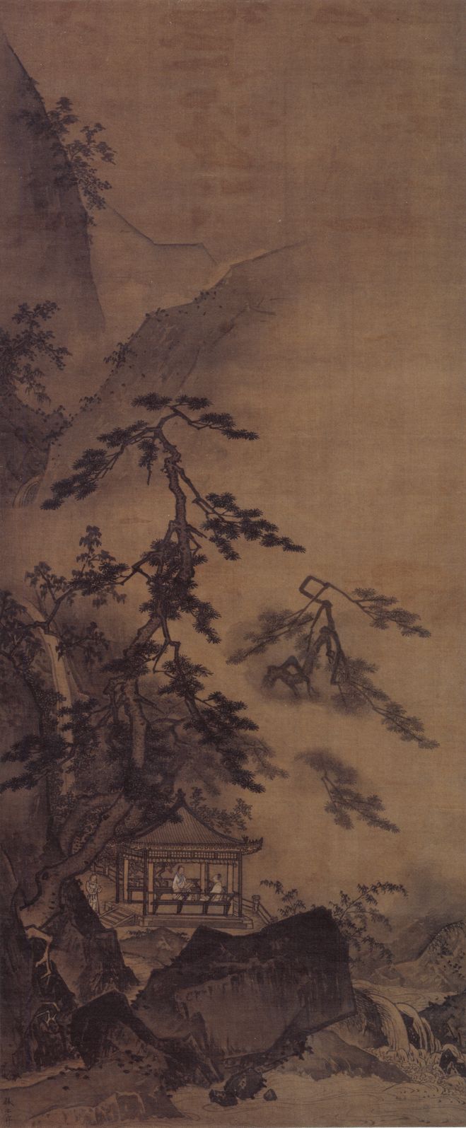 楼阁山水图对轴缩略图