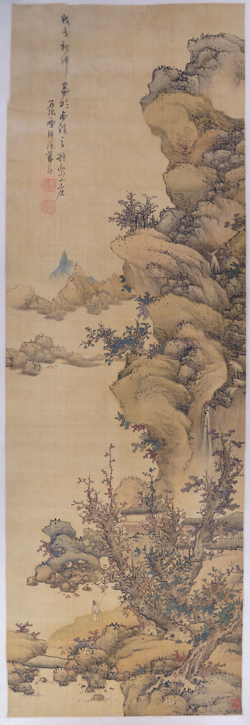 山庄秋色图预览图
