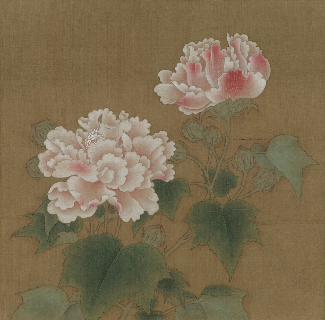 临李迪《红白芙蓉图—红芙蓉图》缩略图