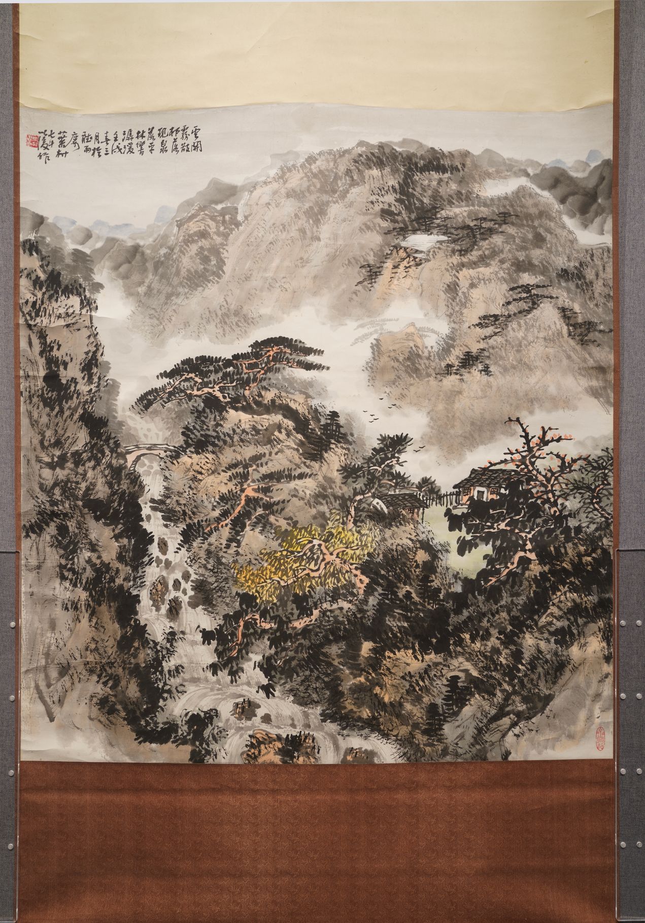 深山溪流图预览图