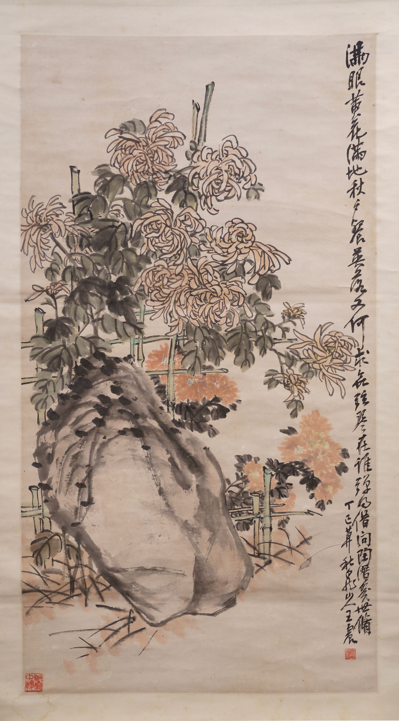 菊花图轴缩略图