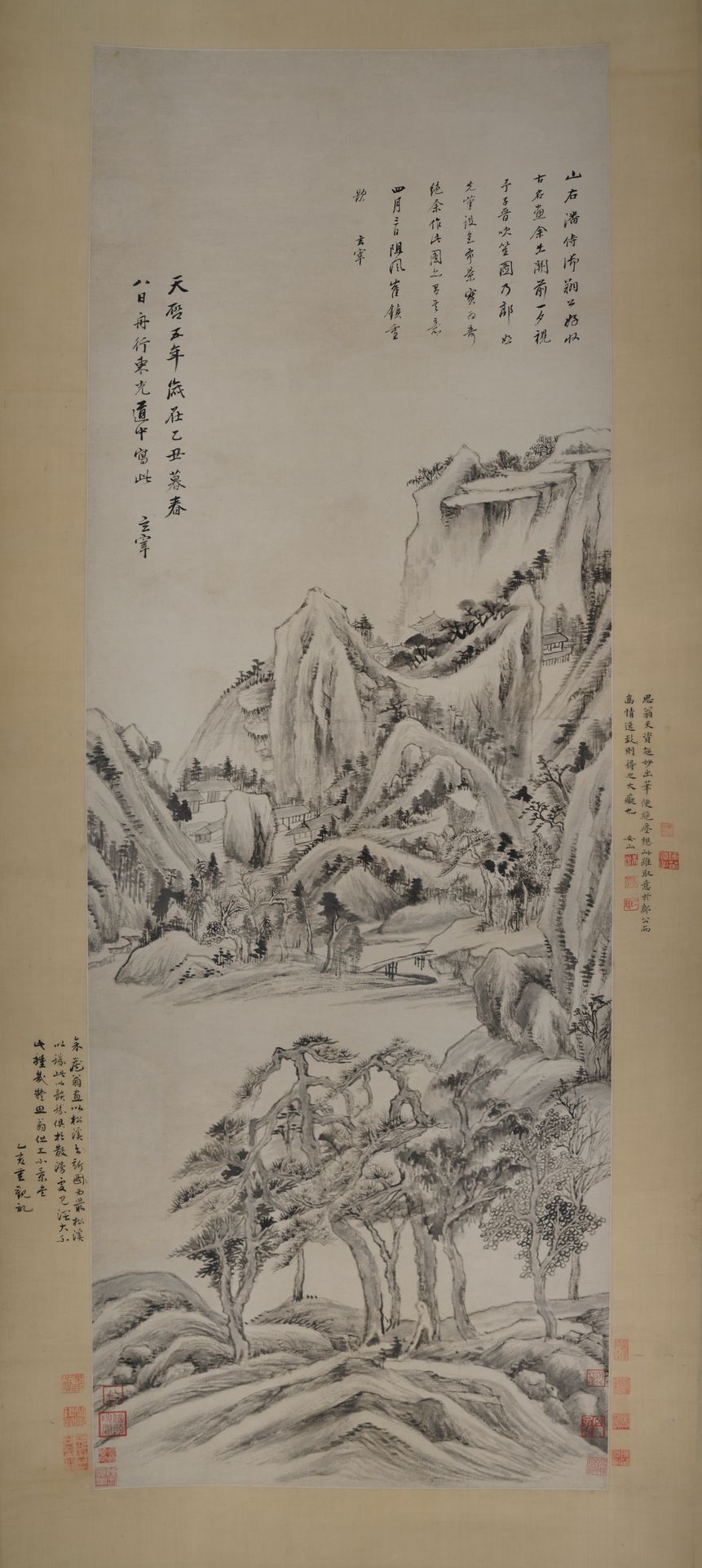 仿郭恕先山水图缩略图