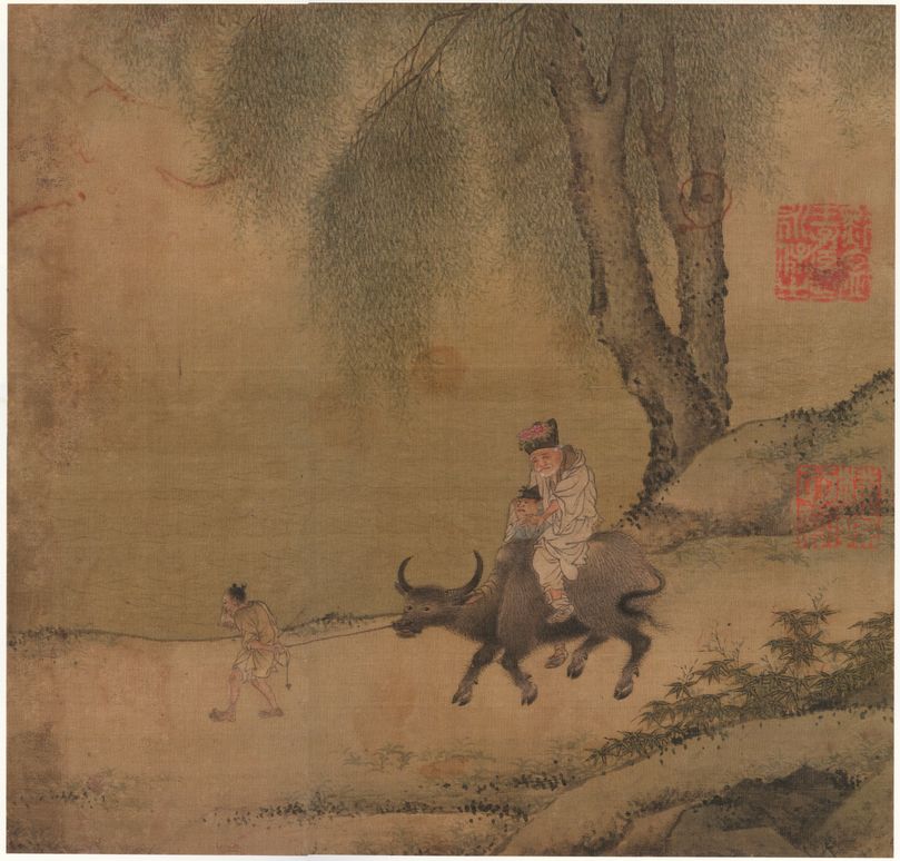 春社醉归图预览图