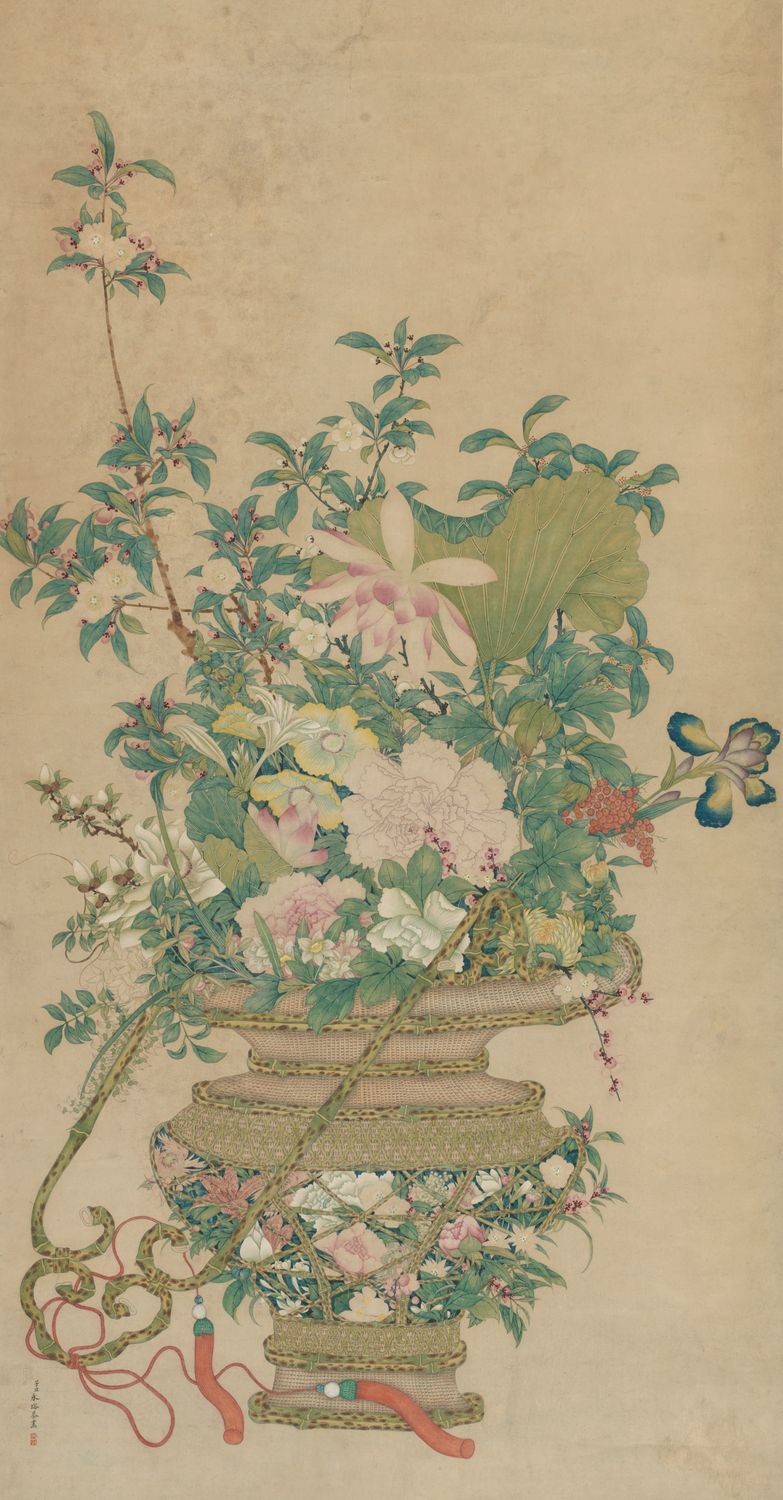四季花篮图缩略图