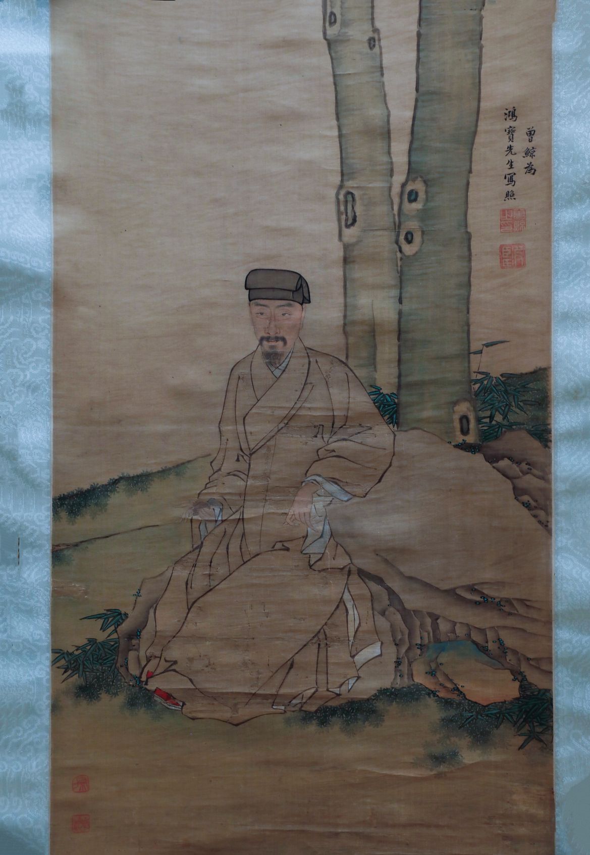 倪元璐肖像图轴缩略图