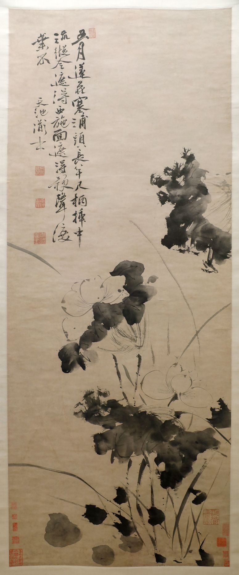 五月莲花图轴预览图