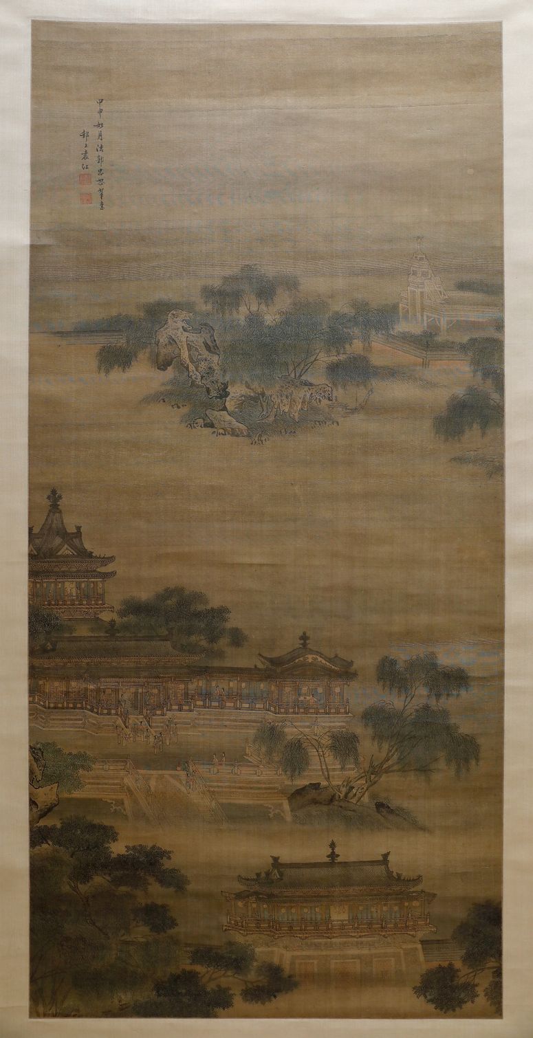 水殿春深图预览图