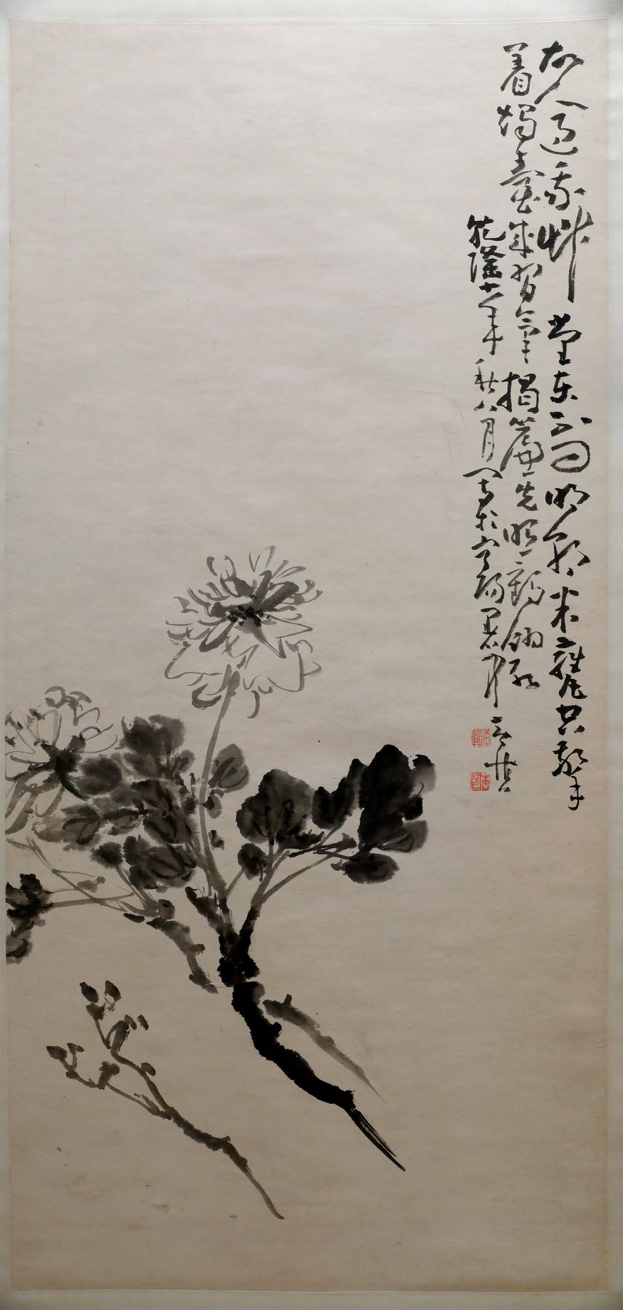 牡丹图轴预览图