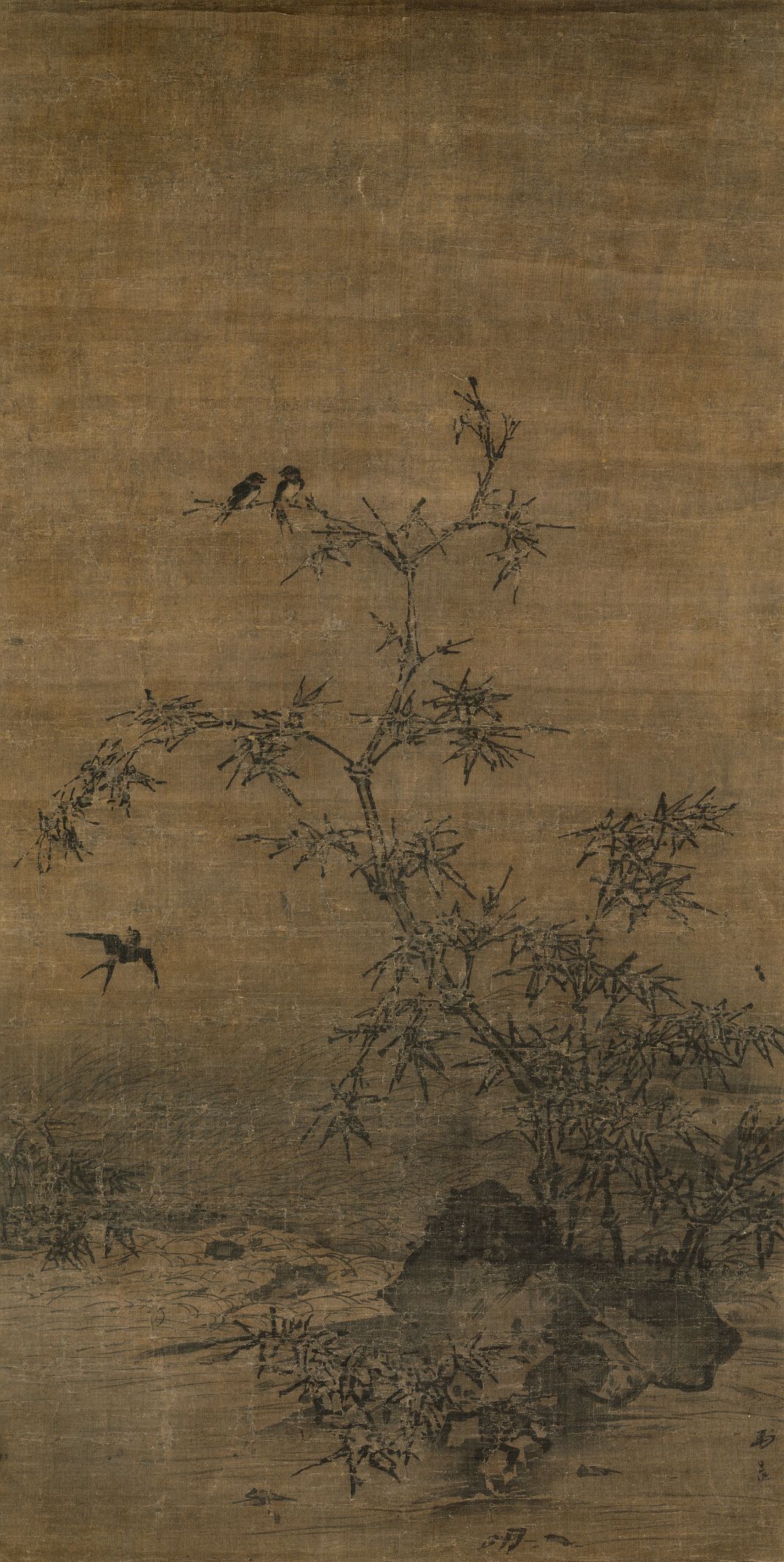 竹燕图预览图