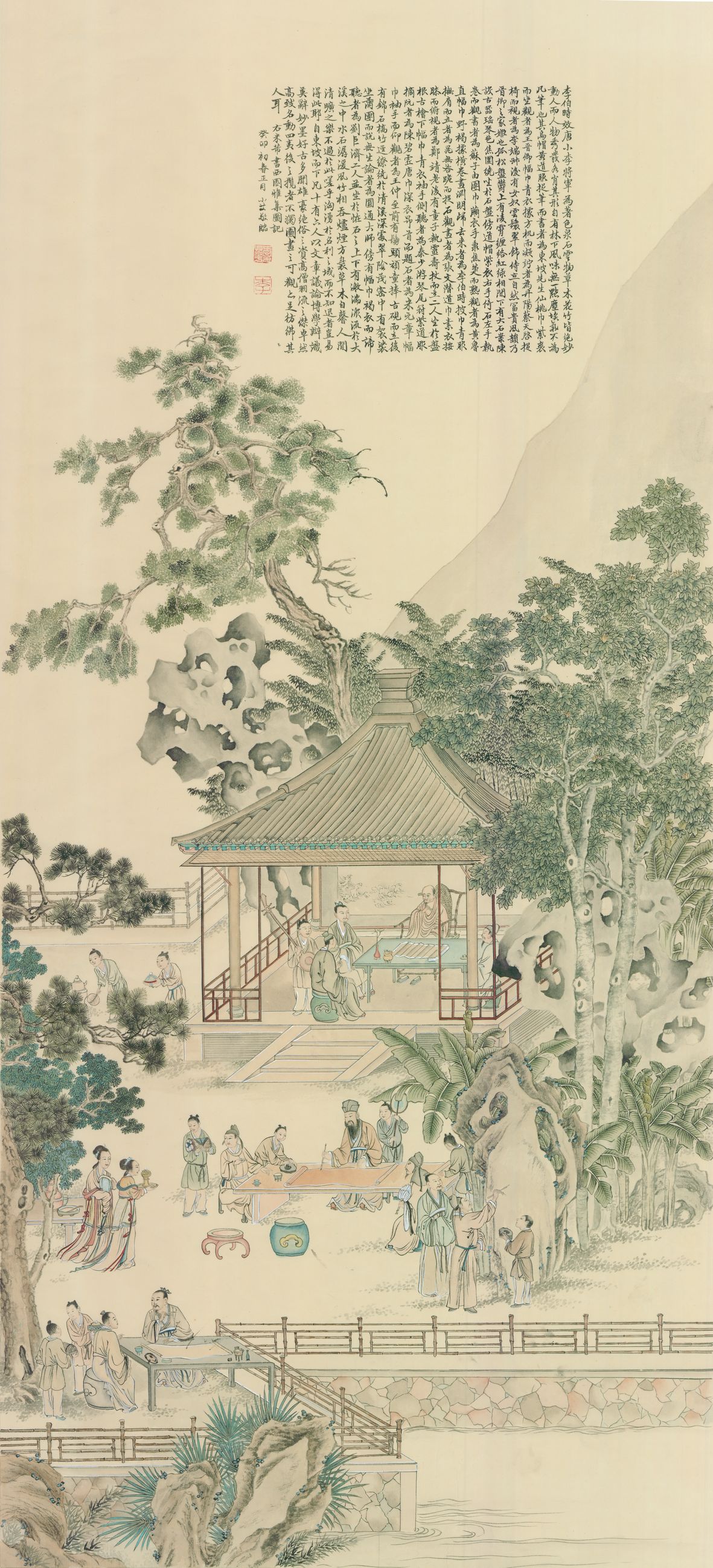 西园雅集图缩略图
