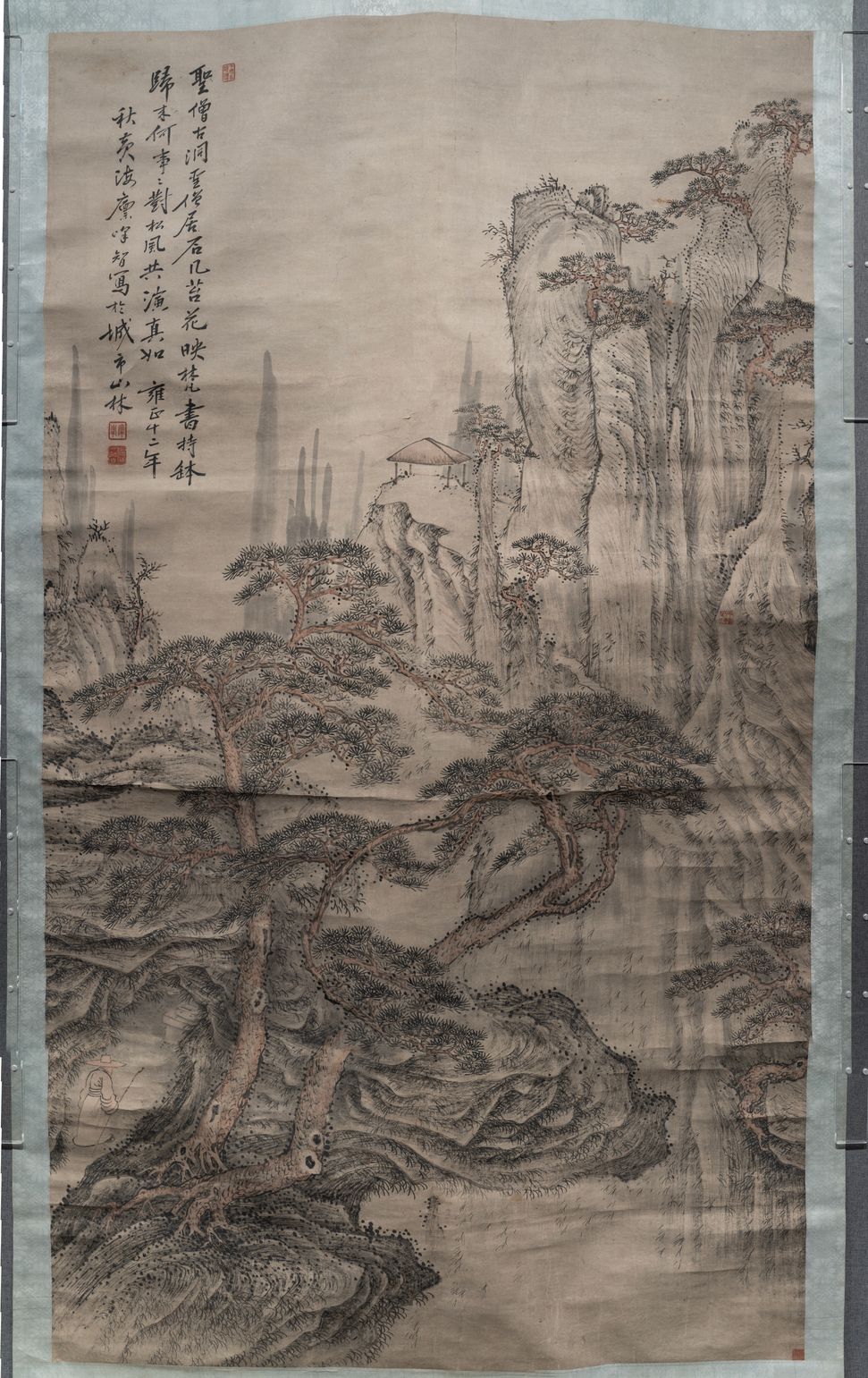 古洞松风图轴缩略图