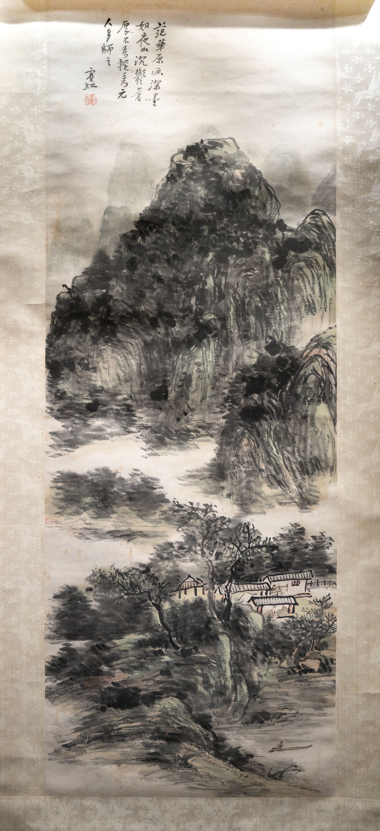 仿范宽山水预览图