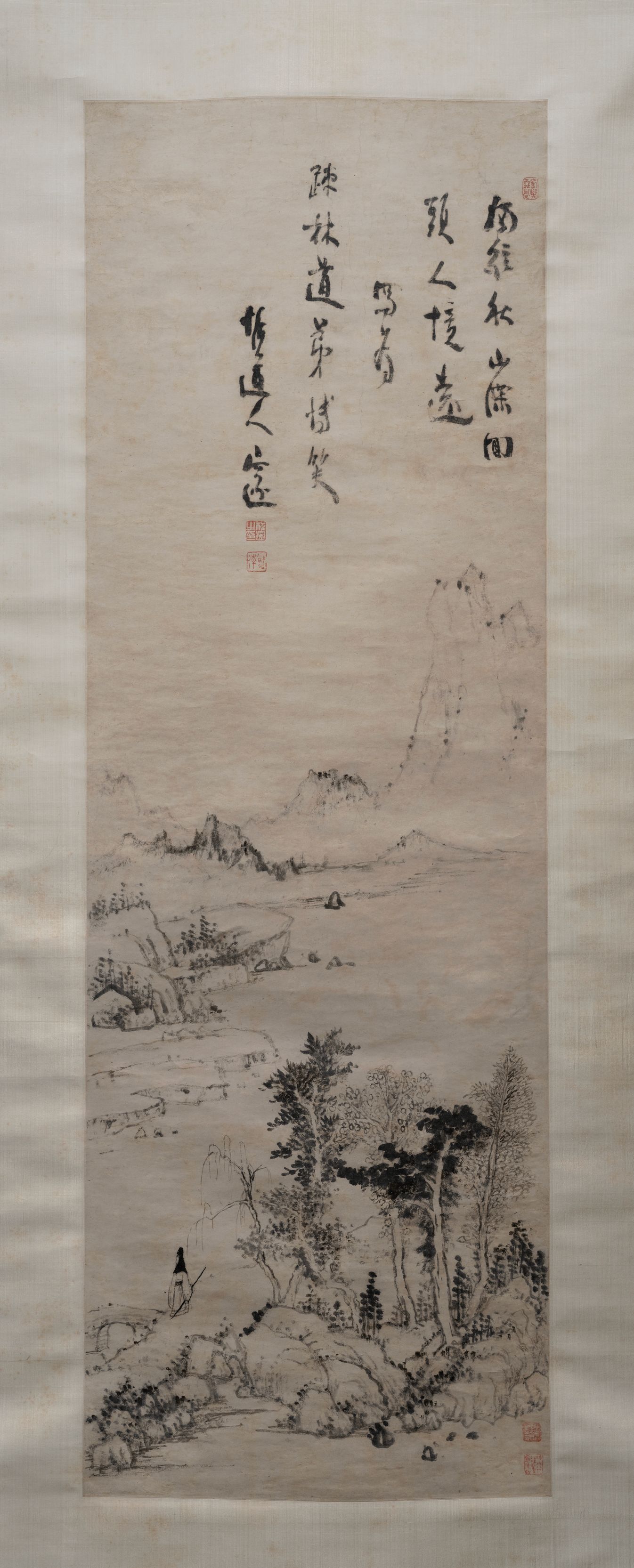 独往秋山图预览图
