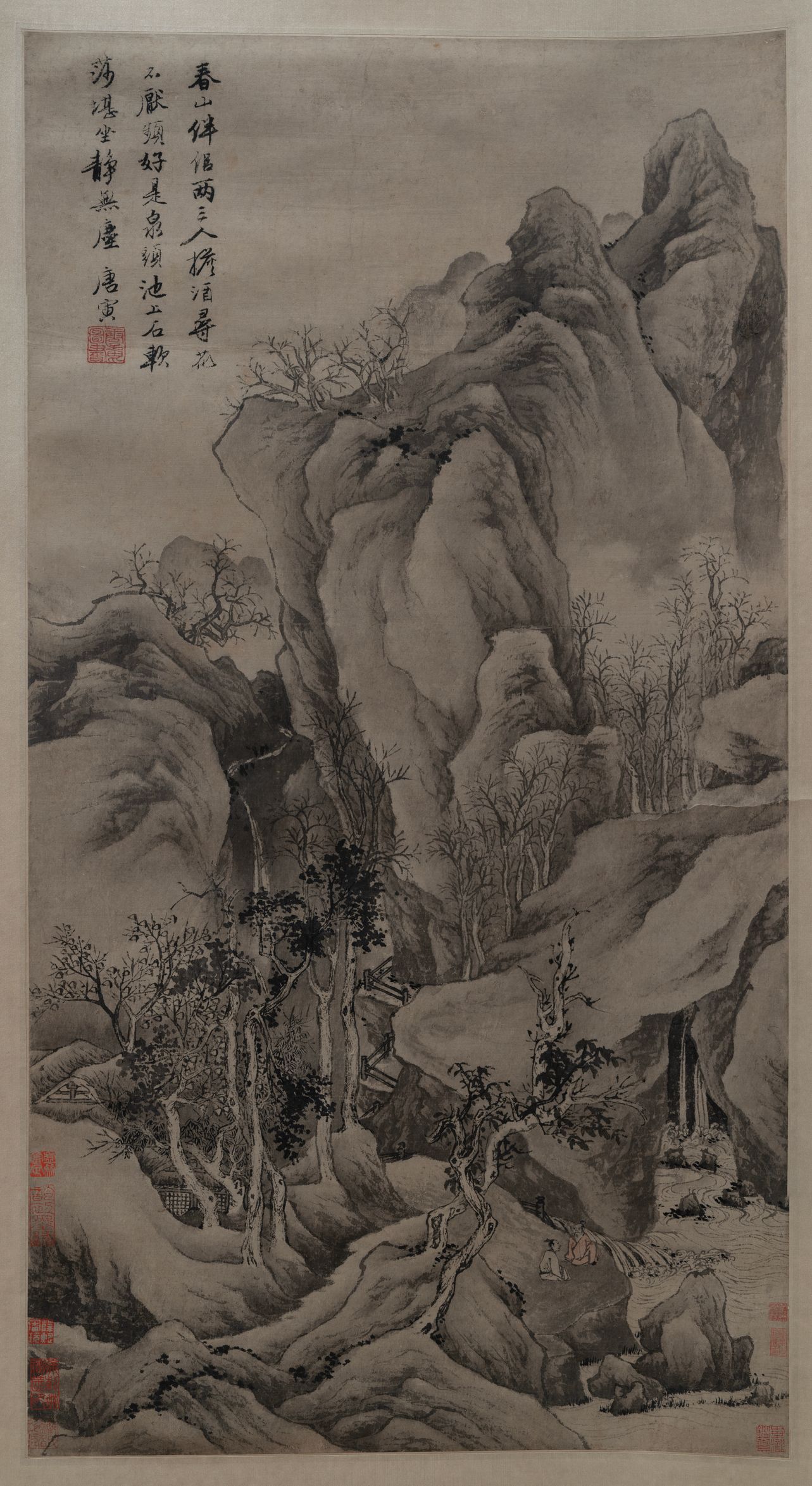 春山伴侣图轴预览图