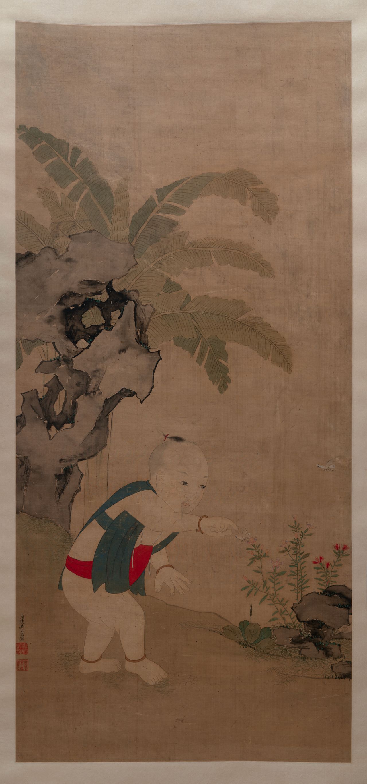婴戏图轴缩略图