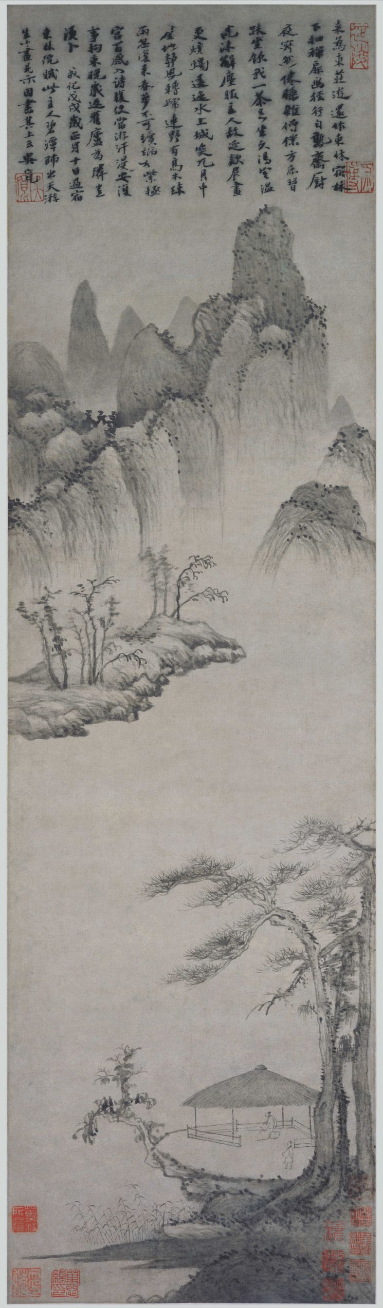 溪亭山色图缩略图