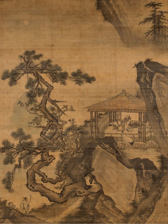 林和靖观月图预览图