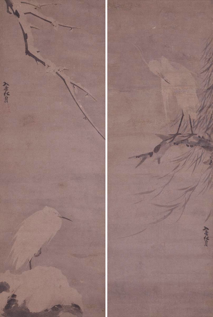 白鹭图对幅预览图