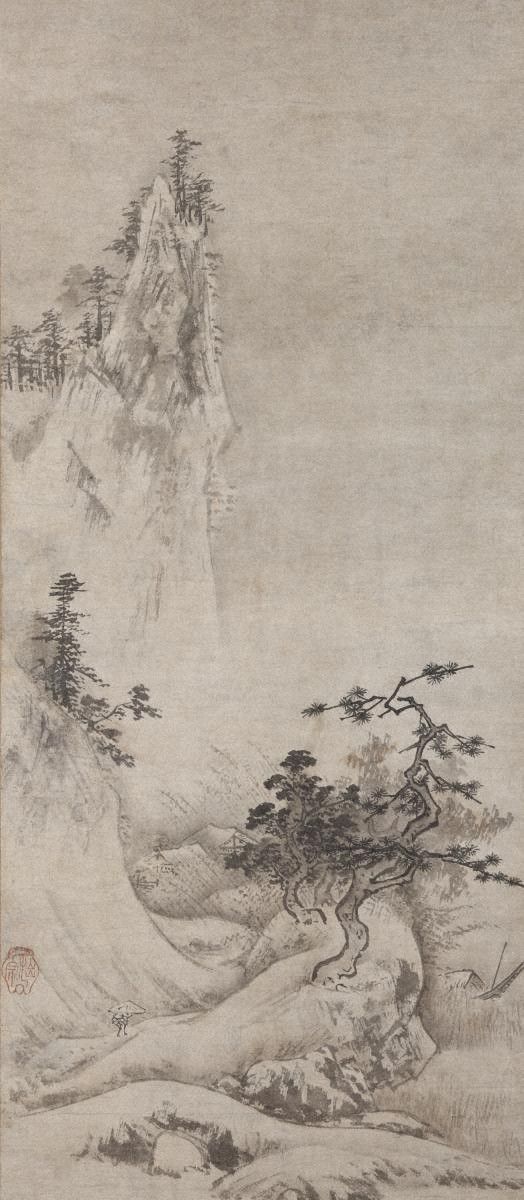 雪景山水图缩略图